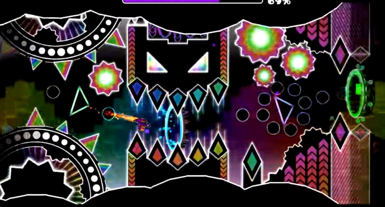 Geometry Dash Theme Free Chrome Extension TabHD